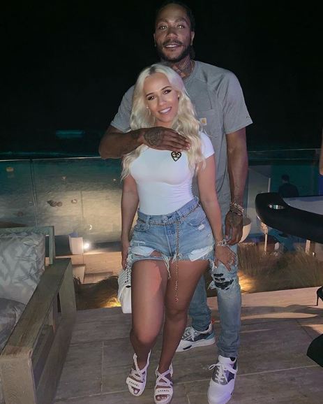 who is derrick rose married to