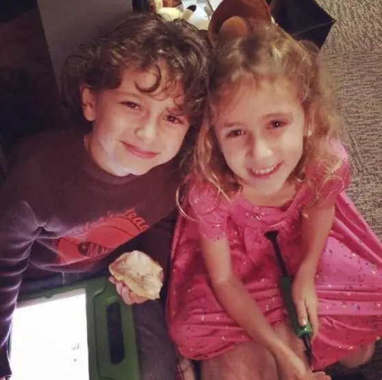 August Maturo and his on-screen girlfriend, Ava Kolker posted on 3 May 2014...