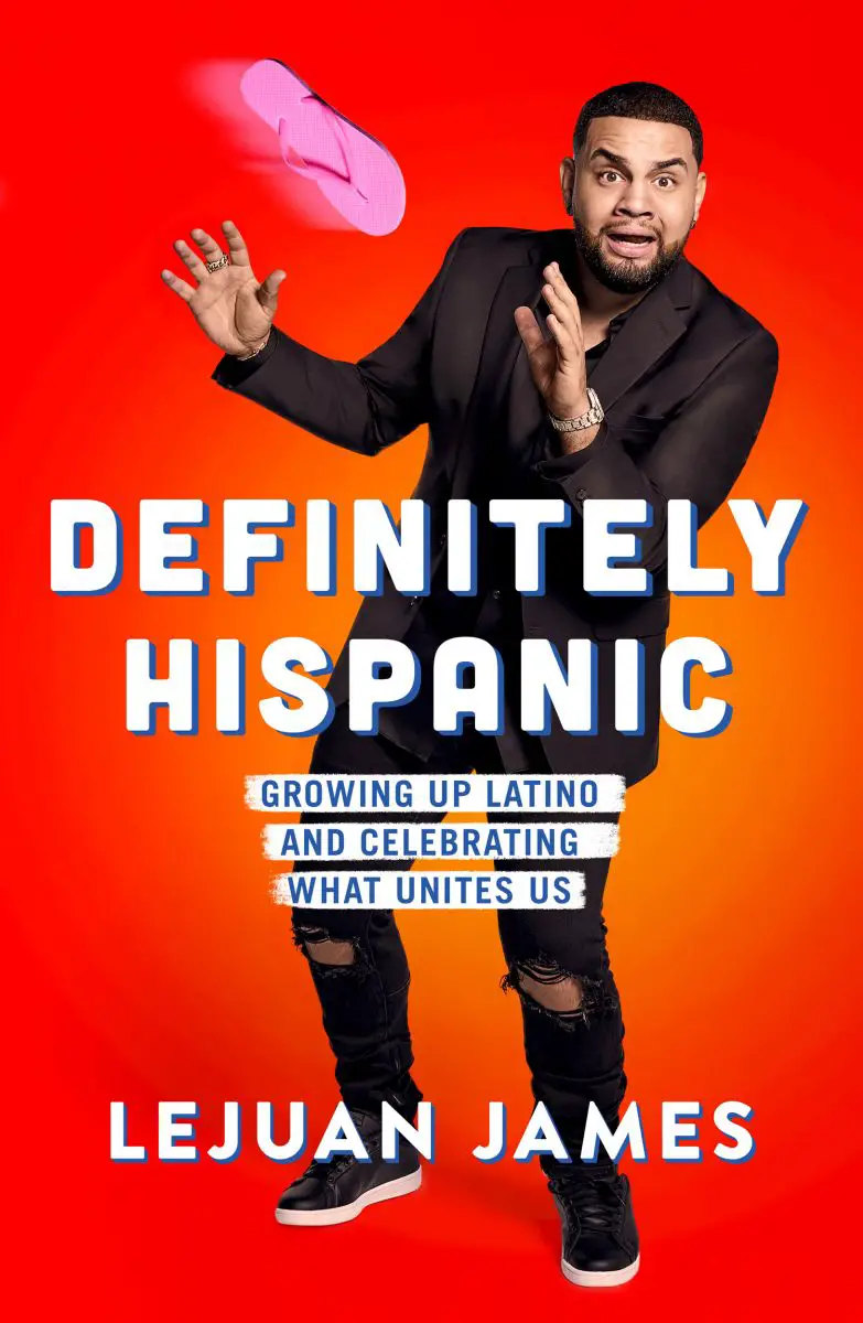 Picture of LeJuan James on the cover page of Definitely Hispanic