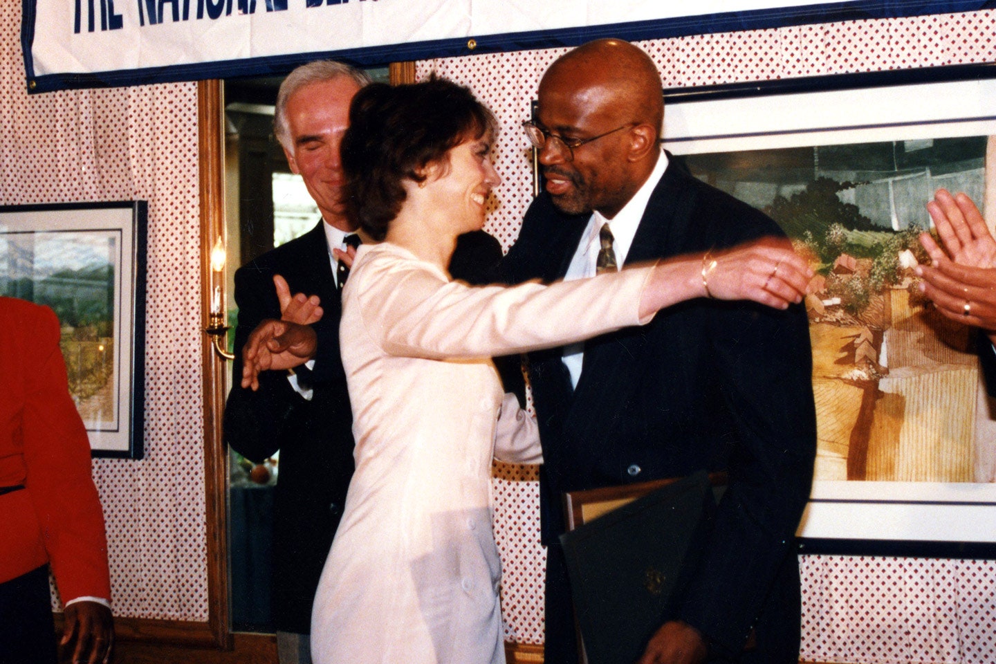 Marcia Clark and Darden as seen atÂ National Black Prosecutors Association event in 1995
