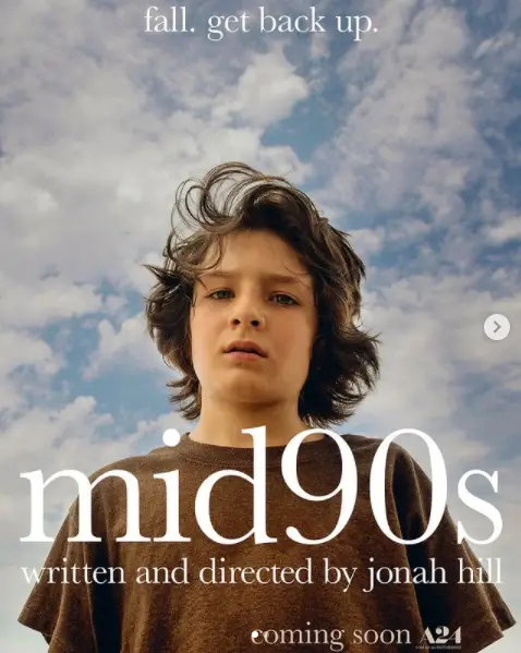 Sunny Suljic as seen on the poster from the Mid90s